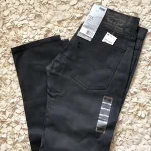 levi's waxed jeans